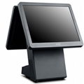 BUSIN 15" Capacitive Touch Dual Screen POS with 15" customer display 4