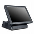 15" 5-wire Resistive Touch Screen POS System/ Cheap Touch Screen POS 4