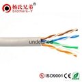 Best price Solid Copper 4 pair network wire Cat5e utp lan Cable 2