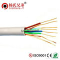 Best price Solid Copper 4 pair network wire Cat5e utp lan Cable