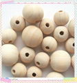 12mm natural craft wood beads 1