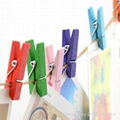 1" mini craft spring wood clothespins