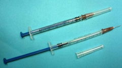 3-part disposable syringe