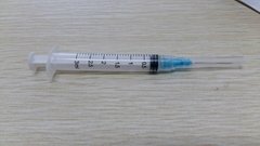 3-part disposable syringe