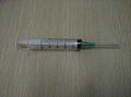 3-part disposable syringe 1