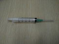 3-part disposable syringe