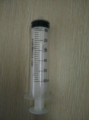 3-part disposable syringe