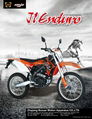 KTM style high quality 250cc J1 enduro dirtbike with light mirror china manufact 2