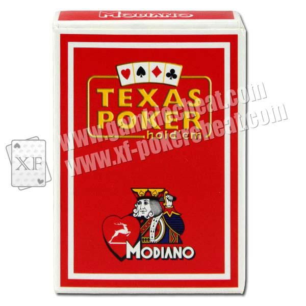 Modiano Platinum Acetate Jumbo Index Poker Size 100% Plastic Playing Card Set Ma