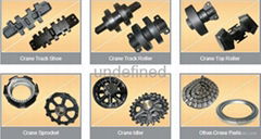 Crawler Crane Sumitomo SC800 Undercarriage Parts 