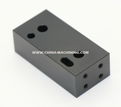 Aluminum Part with Black Anodizing