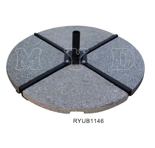  Granite Fan Shape Base for Garden(RYUB1146)