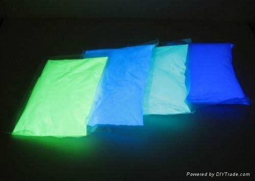 Colourful  Glow in the dark Photoluminescent powder 5