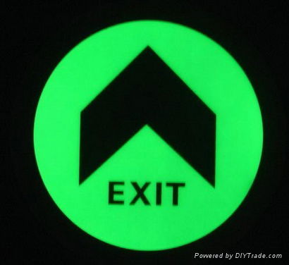 Photoluminescent Ground Exit Signs 3