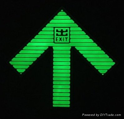 Photoluminescent Ground Exit Signs 4