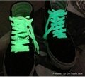 photoluminescent shoelace ，photoluminescent string