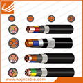 0.6/1KV VV32-Copper Conductor PVC Insulated Steel Wire Armoured PVC Sheathed Pow