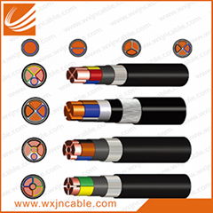 0.6/1KV VV33-Copper Conductor PVC Insulated  PE Sheathed Power cable