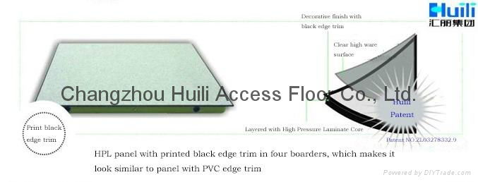 HPL finish anti-static raised access flooring 2