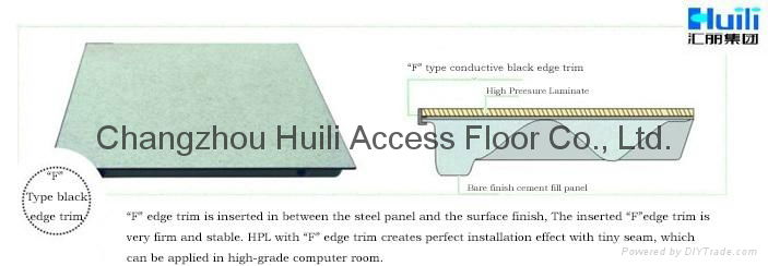 HPL finish anti-static raised access flooring 4