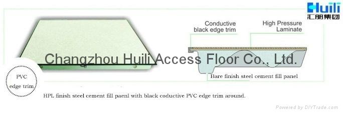 HPL finish anti-static raised access flooring 3