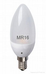  LED C37 Candle Bulb with Dimmable Function