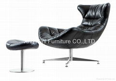 Offer modern leisure chair,living room chair in PU 