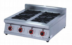 Counter Top Gas Rang 4-Burner Stove 