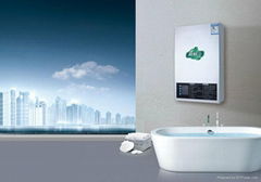 Instant water heaters for bath use