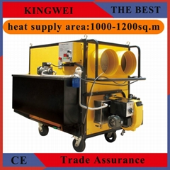 hotsell portable waste oil heater with canvas tube