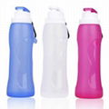 Earth friendly bpa free foldable water bottles 5