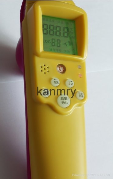 3 in 1 digital infrared height gauge and body and surface temperature thermomete 2