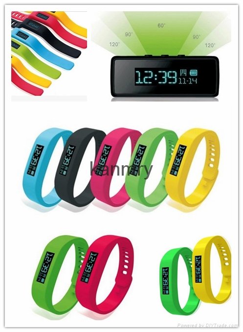 Wireless wrist watch pedometer activity and sleep tracker 2