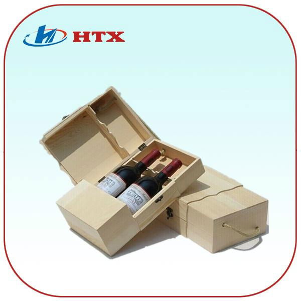 Pratical Wood Wooden Box for Wine or Bottle