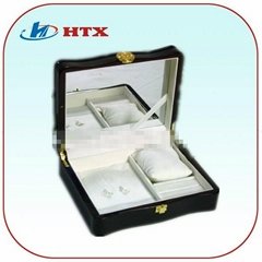 High Quality Wood Box for Jewelry with Mirror and Velvet