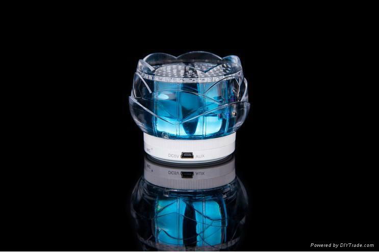 New Flash Music Crystal Rose Bluetooth Speaker