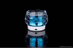  New Flash Music Crystal Rose Bluetooth Speaker