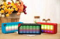 LED Bluetooth Speaker with TF card USB