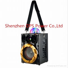 2015 hot product trolley recharge Speaker box With USB SD FM strong bass