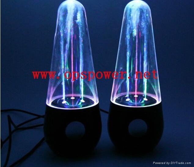 2015 bluetooth water dancing speaker with led light 3