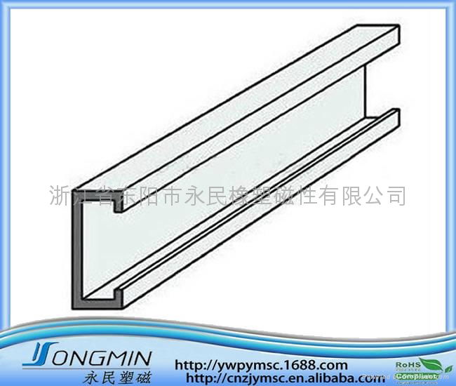 C型挤出橡胶磁条 2