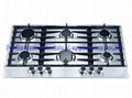 6 burners stainless steel panel gas cooker(9216S1/2)