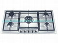 5 burners stainless steel panel gas stove(9415S1/2/3) 3