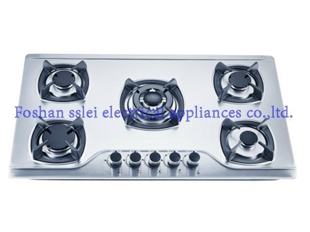 5 burners stainless steel panel gas stove(9285S2/3) 2