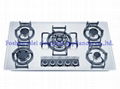 5 burners stainless steel panel gas stove(9285S2/3) 1