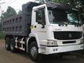 6*4 25 ton HOWO tipper  trucks / ZZ3257M3241 4