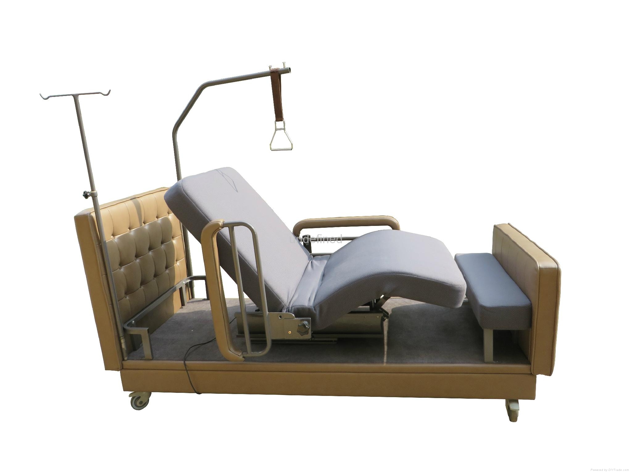 Home Use HiLo Rotation Latex Mattress Adjustable Bed JJ002 (China