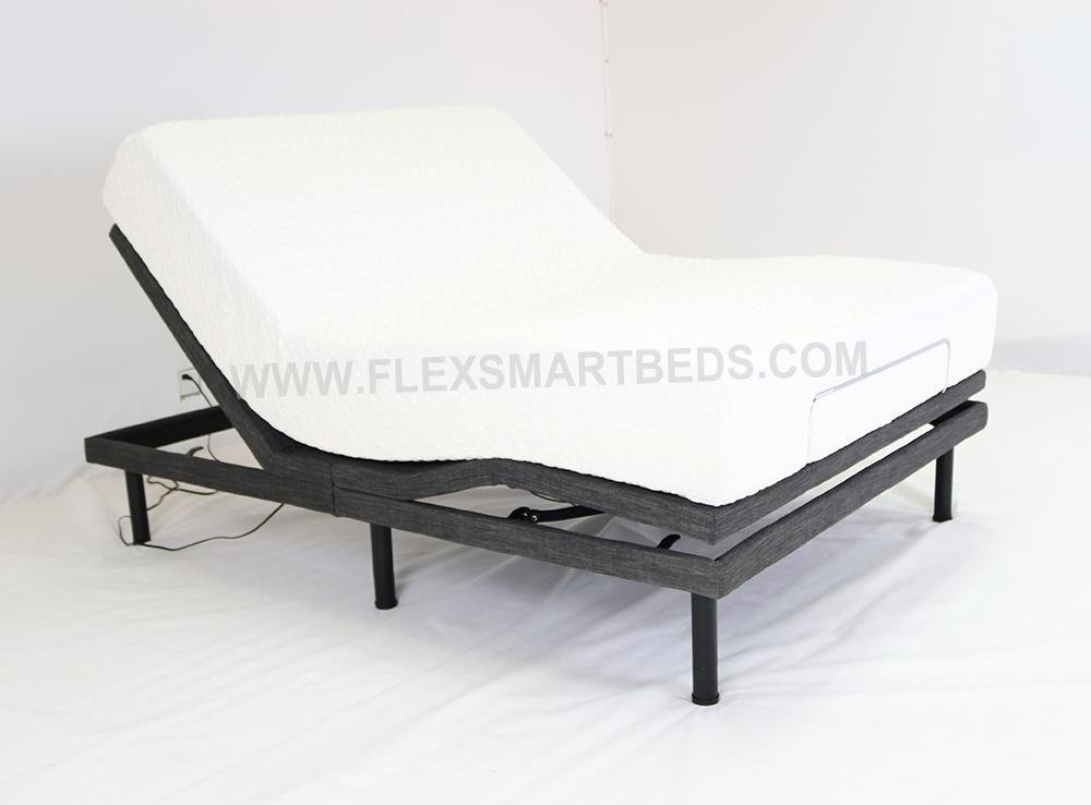 Modern Furniture Luxury Okin Motor Adjustable Massage Bed 5