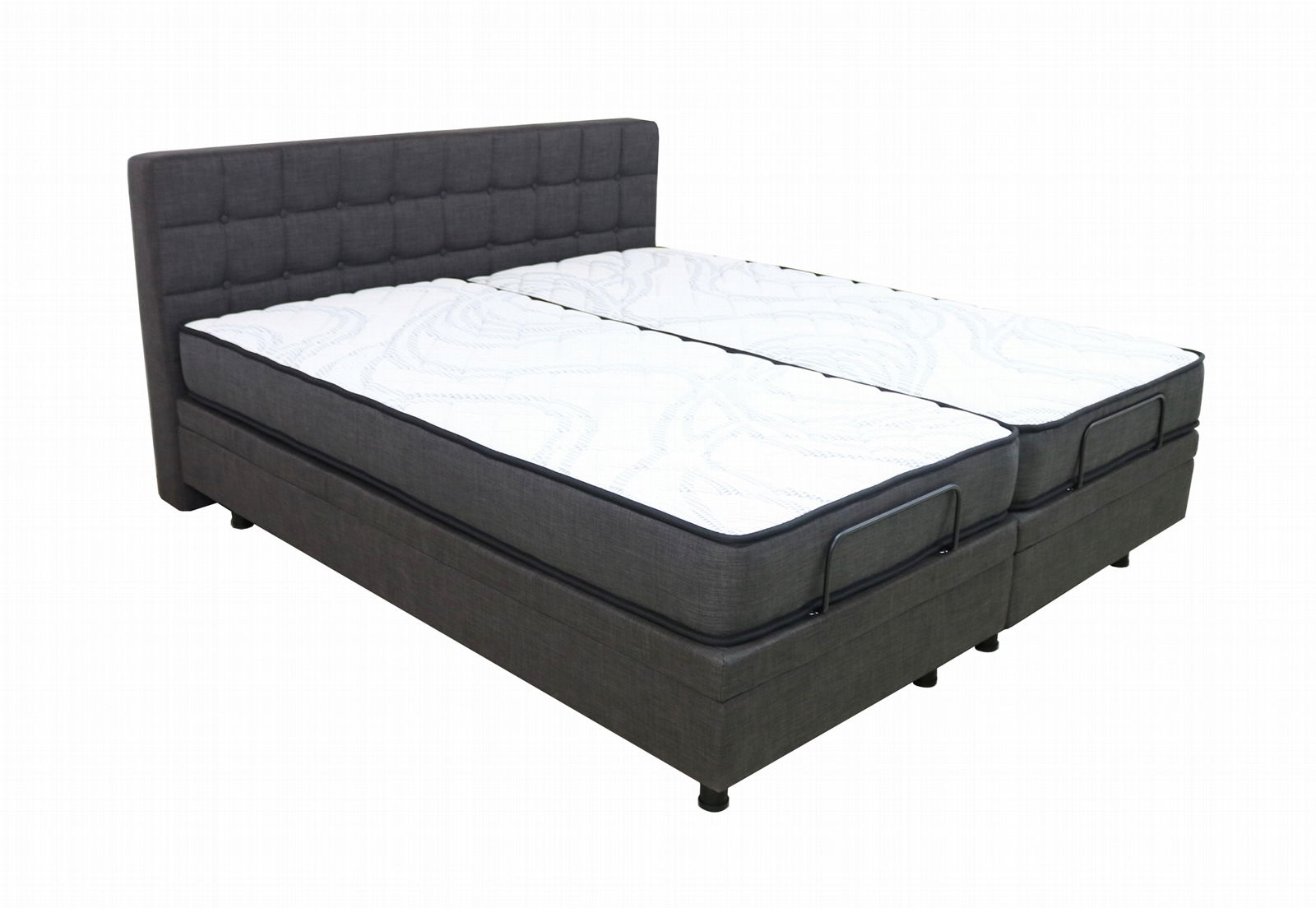 Twin adjustable bed and mattress set 2