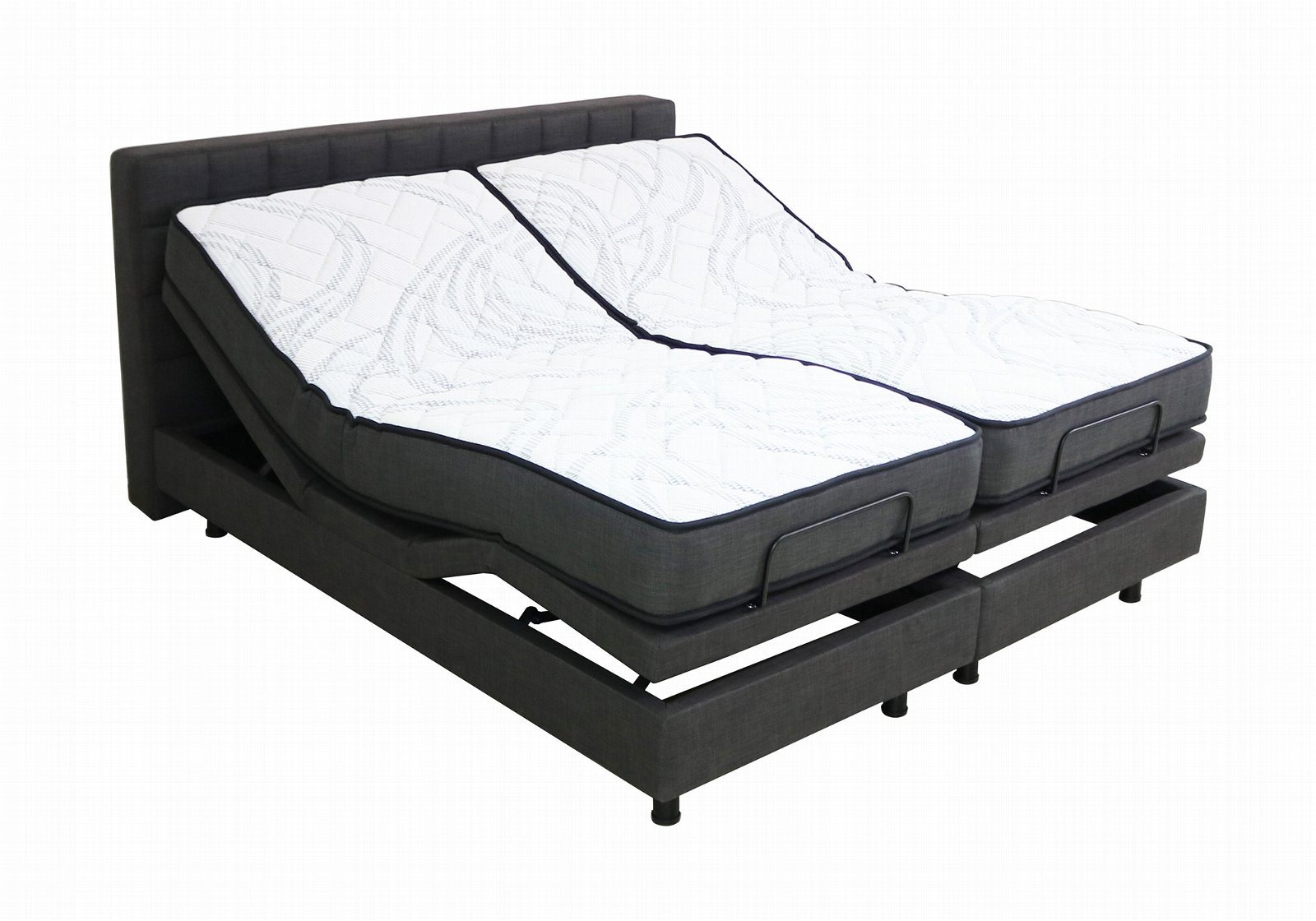 Twin adjustable bed and mattress set 3